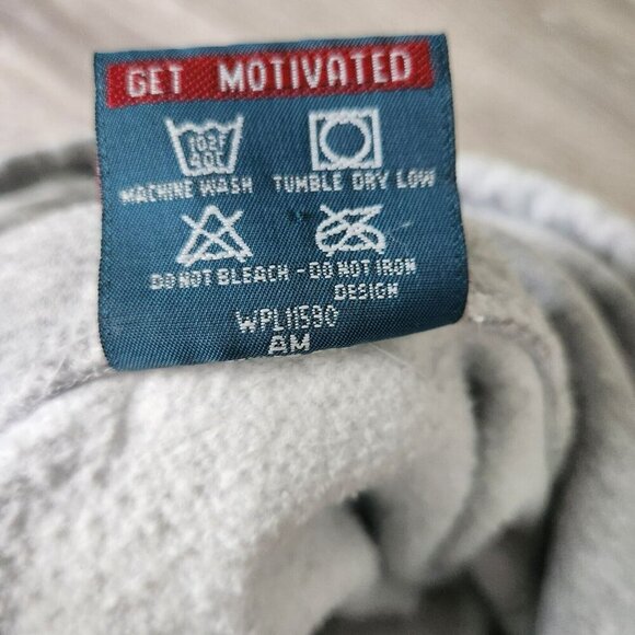 MV Sport Texas Lone Star State Pro Weave Heavy Thick Hoodie Vintage Sweatshirt L - Picture 9 of 16